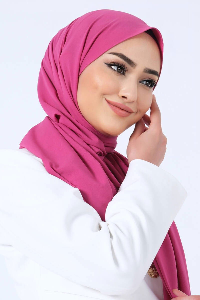 Fuşya Asya Şal - 3